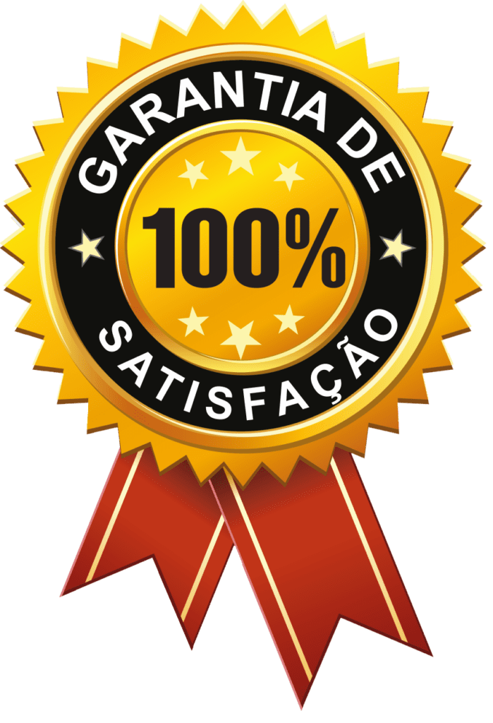 garantia de 100 % de satisfação